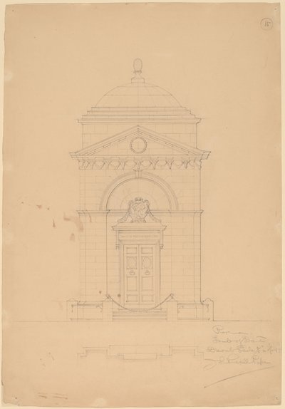 Dante'nin Mezarı, Ravenna by John Russell Pope