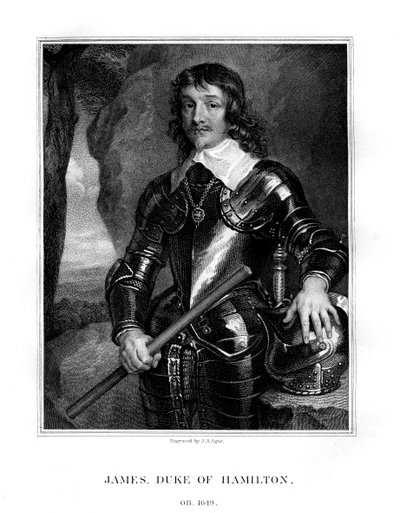 James Hamilton, Hamilton Dükü, İskoç asilzade, 1823. by John Samuel Agar