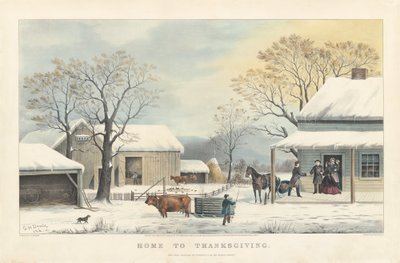 Şükran Günü by John Schutler after George Henry Durrie