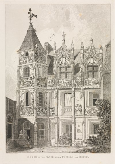 Normandy Vol Mimari Eski Eserler. II, Pl. 64: Rouen