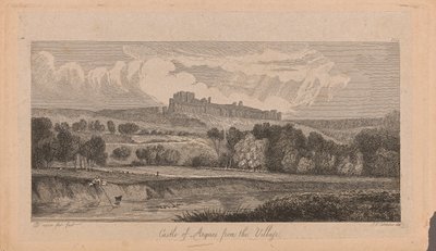 Köyden Argues Kalesi by John Sell Cotman