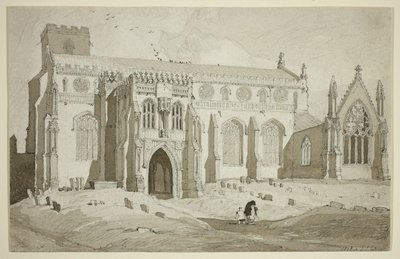 Cley Kilisesi, Norfolk by John Sell Cotman