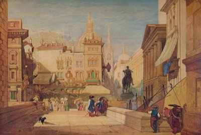 Toledo Adlı Kompozisyon, 1923 by John Sell Cotman