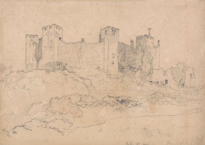 Framlingham Kalesi, Suffolk by John Sell Cotman