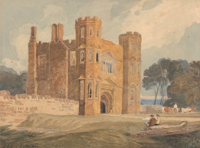 Kapı yolu, Saint Mary's Wiggenhall, Norfolk by John Sell Cotman