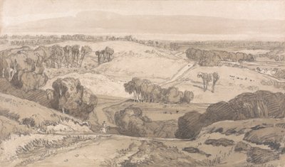 Norwich yakınlarındaki Holt Heath by John Sell Cotman