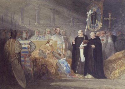 Kral John ve Prens Henry, Swinstead Manastırı