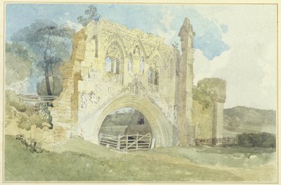 Kirkham Manastırı by John Sell Cotman