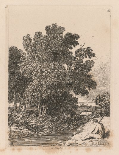 Çalışmalar Kitabı: Levha 16, Bir Çalışma, 1838 by John Sell Cotman