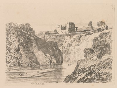 Liber Studio: Levha 27, Kilgarren Kalesi, K. Galler by John Sell Cotman
