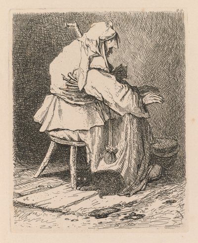 Liber Studiorum: Levha 44, Rembrandt