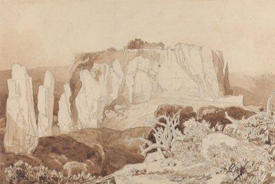 Mortain, Normandiya by John Sell Cotman