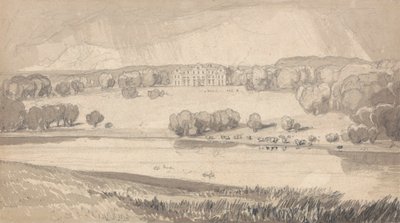 Raynham Salonu, Norfolk by John Sell Cotman
