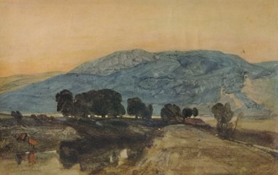 Kayalık Manzara, Gün Batımı, 1923 by John Sell Cotman