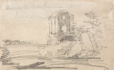 Richard Wilson'dan sonra Harap Tapınak by John Sell Cotman