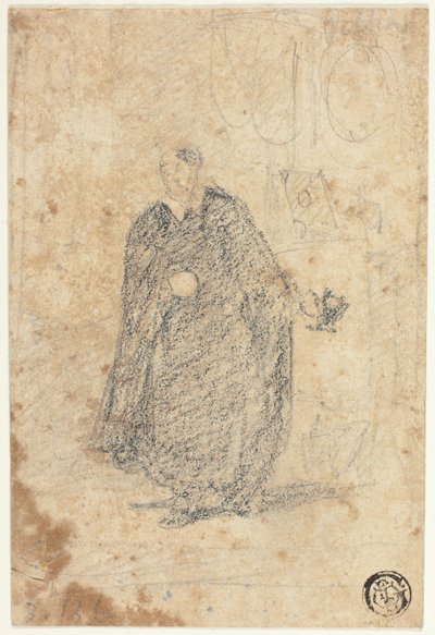Ayakta Aktör Kroki by John Sell Cotman