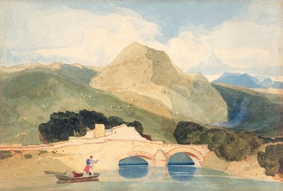 Tan-y-Bwlch (kağıt üzerine sulu boya) by John Sell Cotman