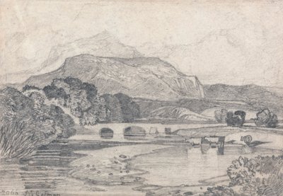 Tan-y-Bwlch, Kuzey Galler by John Sell Cotman