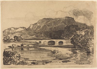Tan y Bwlch, Kuzey Galler by John Sell Cotman