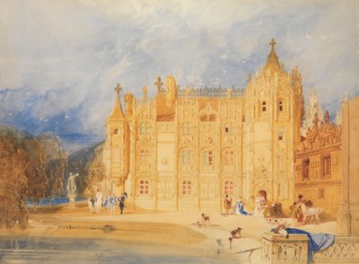 Abbatial Evi, St. Ouen, Rouen, 1824-31. by John Sell Cotman