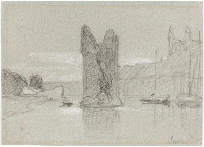 şeytanın kulesi by John Sell Cotman