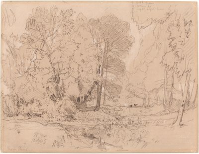 Ormanlık Peyzaj by John Sell Cotman
