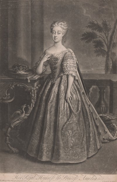 Ekselansları, Prenses Amelia by John Simon
