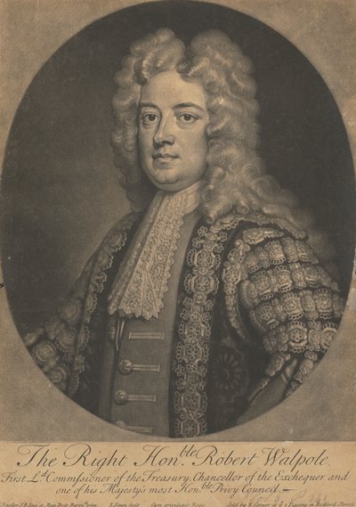 Sör Robert Walpole by John Simon