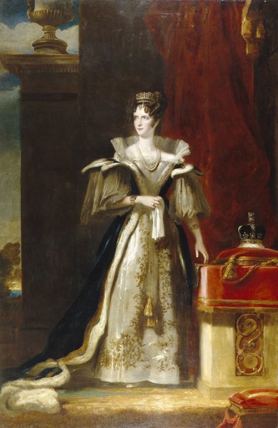 Kraliçe Adelaide (1792-1849) by John Simpson