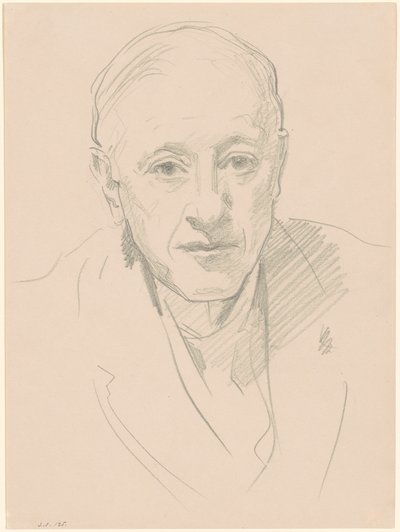 Bir Adamın Büstü, 1880-1905. by John Singer Sargent