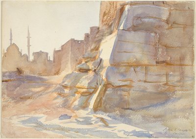 Kahire, c. 1891. by John Singer Sargent
