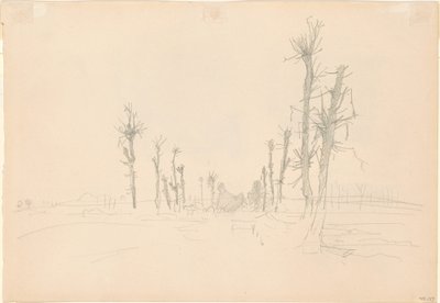 Yıkılmış Manzara [verso] by John Singer Sargent