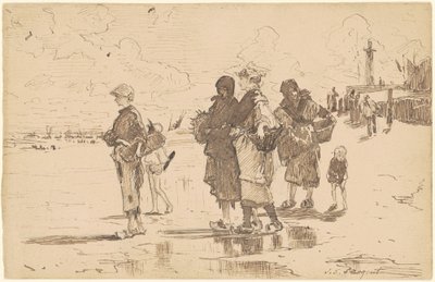 Balığa Çıkmak veya Balığa Yola Çıkmak by John Singer Sargent