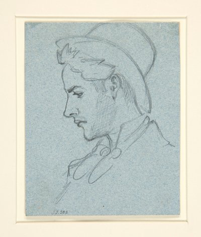 Genç Bir Adamın Başı by John Singer Sargent