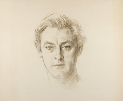 John Barrymore, 1923 (kağıt üzerinde mum boya) by John Singer Sargent