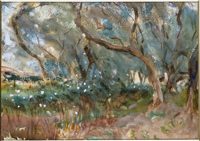 Manzara, Korfu, 1909 by John Singer Sargent