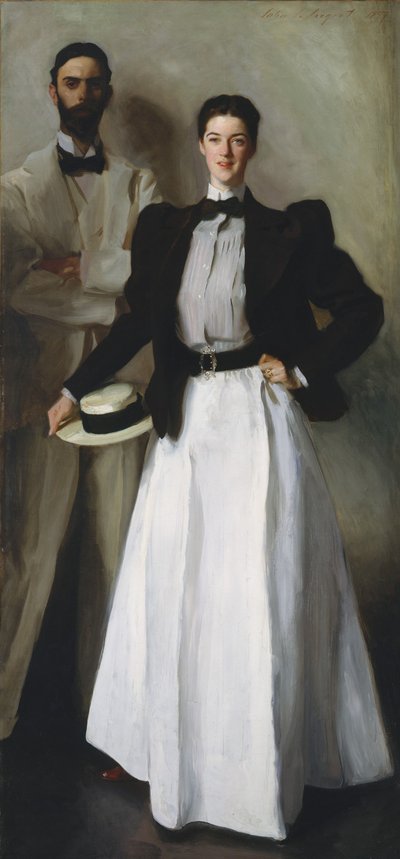 Bay ve Bayan I.N. Phelps Stokes, 1897 by John Singer Sargent