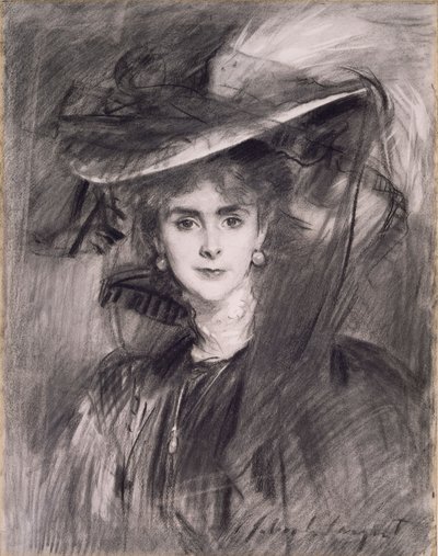 Olga, Barones de Meyer, 1900-1910 by John Singer Sargent