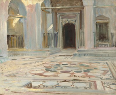 Kaldırım, Kahire, 1891. by John Singer Sargent