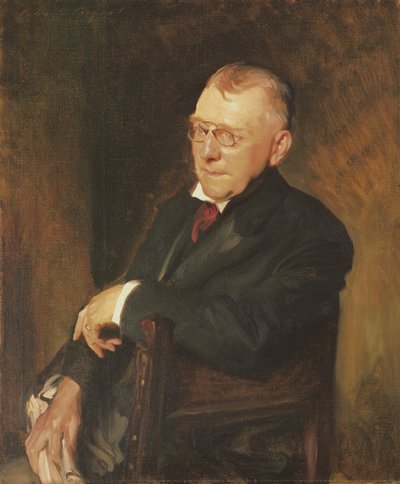 James Whitcomb Riley'nin Portresi by John Singer Sargent