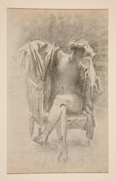 Oturan Figür by John Singer Sargent