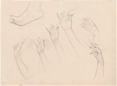"Amber Dumanı" için çalışmalar by John Singer Sargent