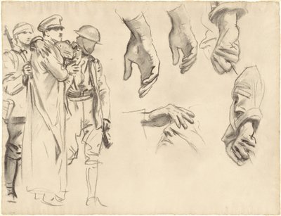 "Gazlı" için çalışmalar by John Singer Sargent