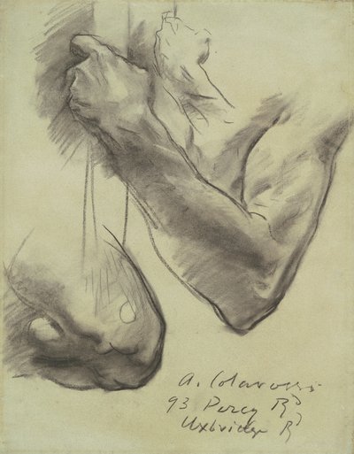 Din, 1891-1916 Zaferi için Çalışmalar. by John Singer Sargent