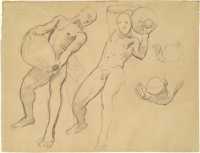 Rüzgarlar için Notus Çalışmaları, 1922-1925. by John Singer Sargent