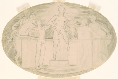 Klasik ve Romantik Sanat Çalışması, c. 1921. by John Singer Sargent