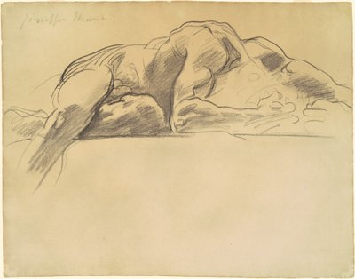 "Cehennem" için çalışma by John Singer Sargent