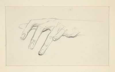 Bir El Çalışması by John Singer Sargent