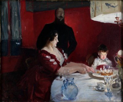 Doğum günü partisi by John Singer Sargent
