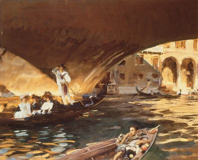 Rialto, Venedik by John Singer Sargent